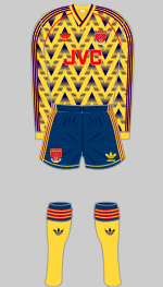 arsenal bruised 1991 banana kit