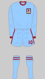 ASTON VILLA 1966-67 CHANGE KIT