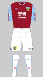 burnley 2019-20 1st kit