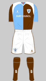 bury fc 125th anniversary kit