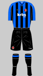 charlton athletic 2009-10 away kit