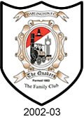 darlington fc 120th anniversary crest