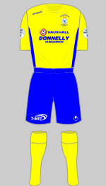 dungannon swifts 2017-18 change kit