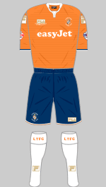 luton town fc 2014-15 1st kit