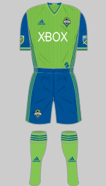 seattle sounders 2016 1st kit