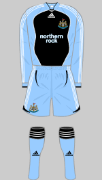 newcastle united 2006 third kit