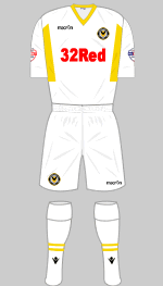 newport county afc 2013-14 away kit