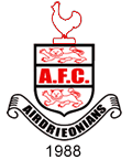 airdrieonians crest 1988