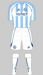 forfar athletic 2011-12 home kit