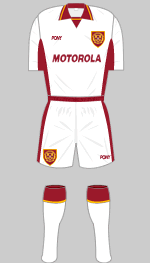 motherwell change kit 1996-97