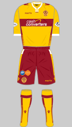 motherwell 2014-15 1st kit