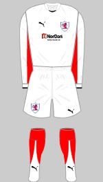 raith rovers 2007-08 away kit