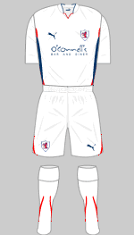 raith rovers 2010-11 away kit