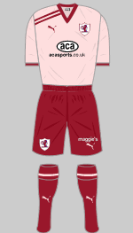 raith rovers fc 2011-12 away kit