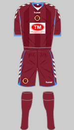 stenhousemuir fc 2010-11 home kit