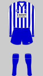 sheffield wednesday march 1984 kit