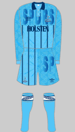 spurs 1991 third kit