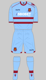 west ham united 2011-12 away kit