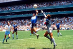 england v argentina 1986 hand of god