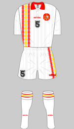 spain 1994 world cup changekit