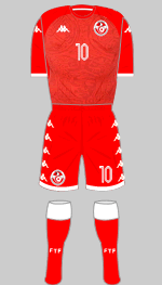 tunisia 2022 world cup 1st kit